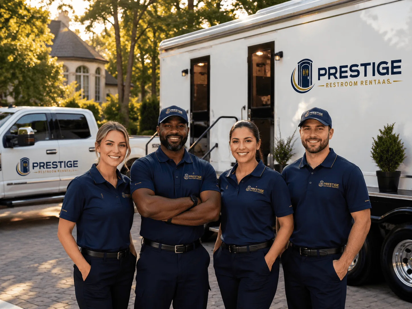 Trusted Luxury Portable Restrooms company in Angora, MN